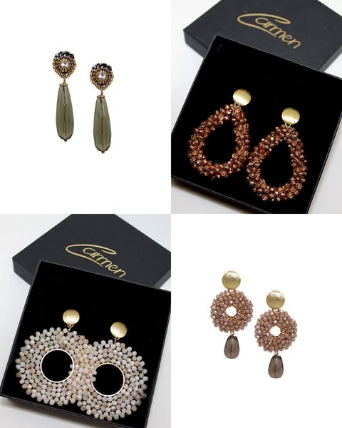 Bei uns findest Du handgefertige Ohrringe für besondere Momente in Österreich gefertigt exklusiver Designerschmuck leicht und angen