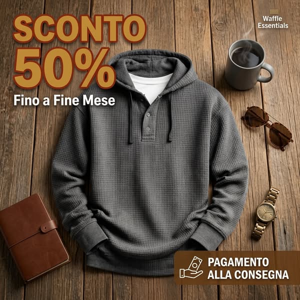 Sconto 50% e Pagamento alla Consegna