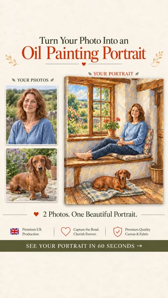Turn Your Photos Into a Oil paint Style Portrait