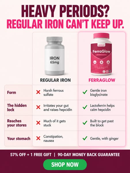 Heavy Periods Draining Your Iron? Try This