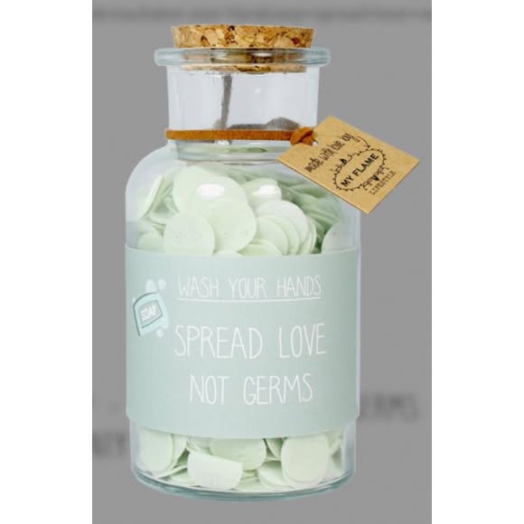 My Flame HANDZEEP - SPREAD LOVE, NOT GERMS wit TU