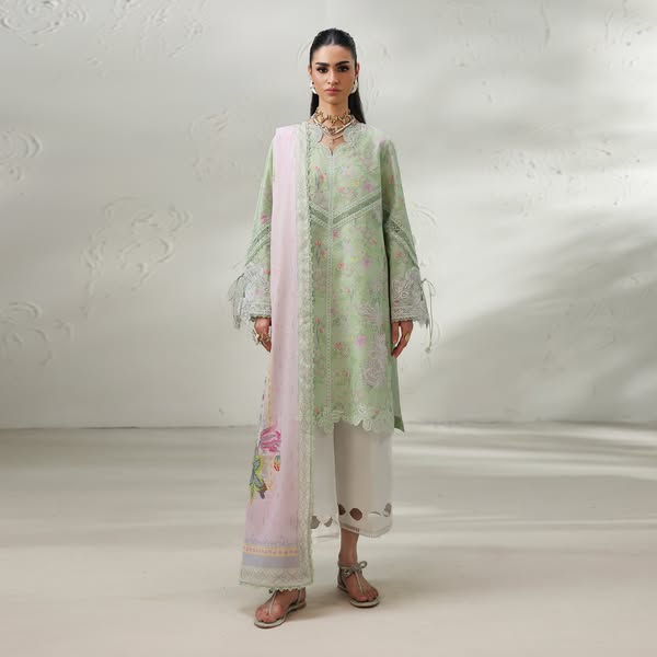 Unstitched 6,690/- & Stitched 11,690/
