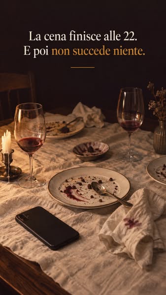 La cena di cui parleranno per mesi