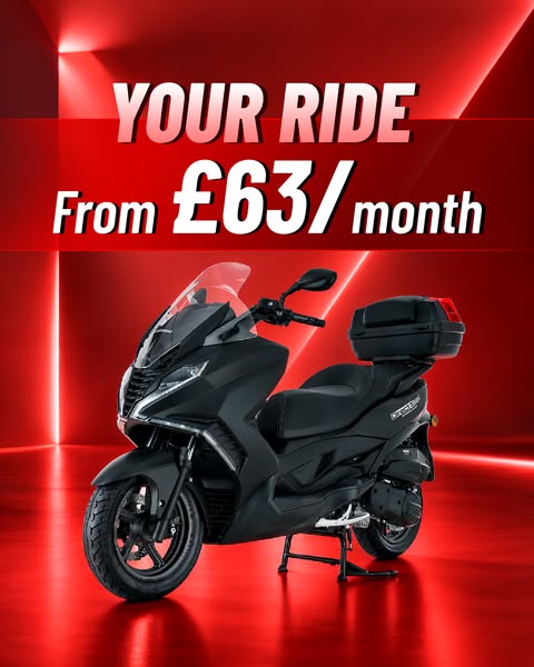 Own a Scooter from Just £63/Month
