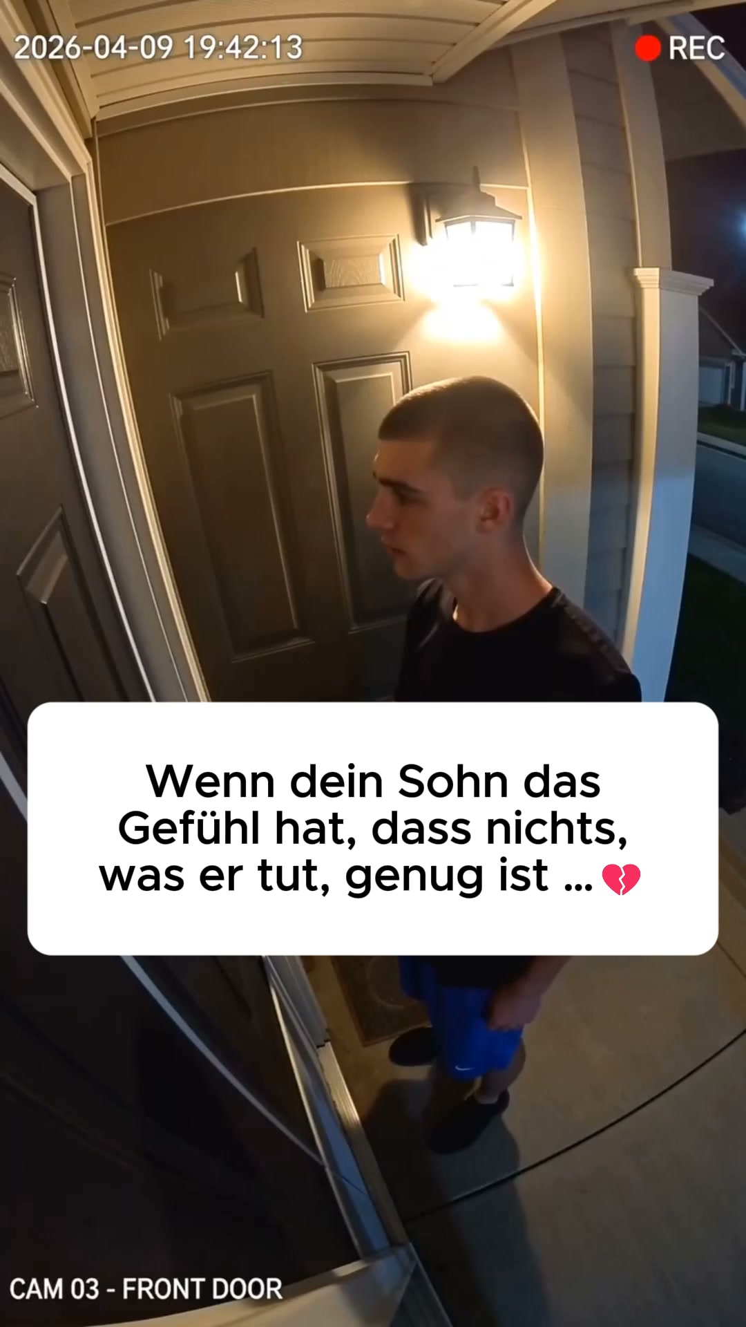 Schütze ihn mit Stärke und Liebe