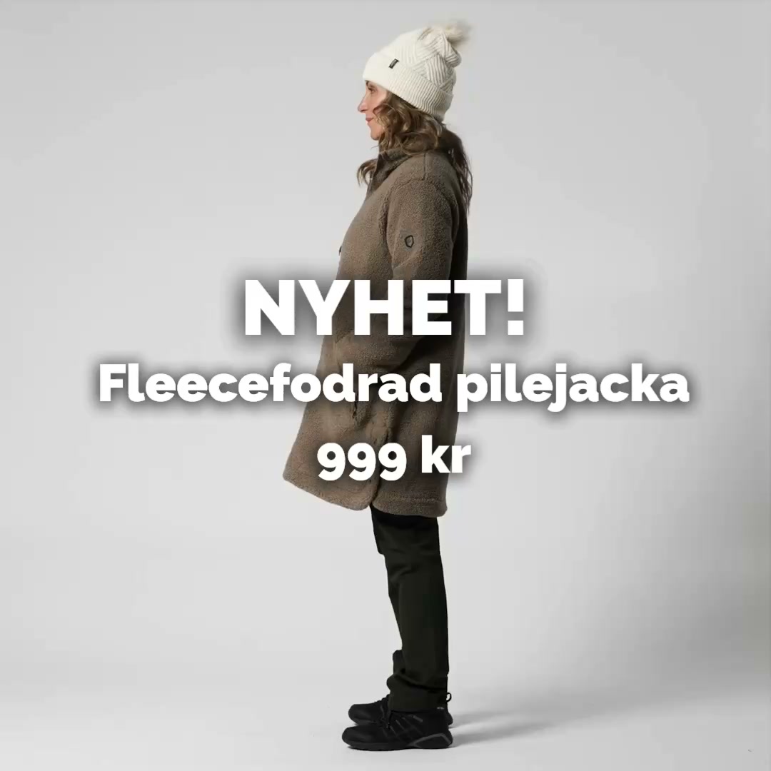 Fleecefodrad pilejacka