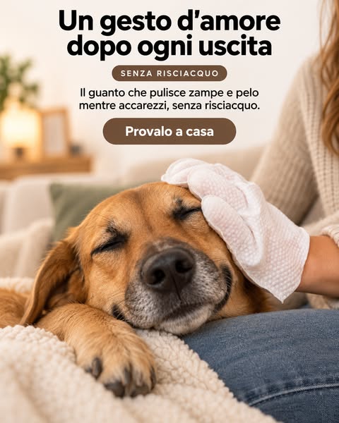 Una carezza che pulisce