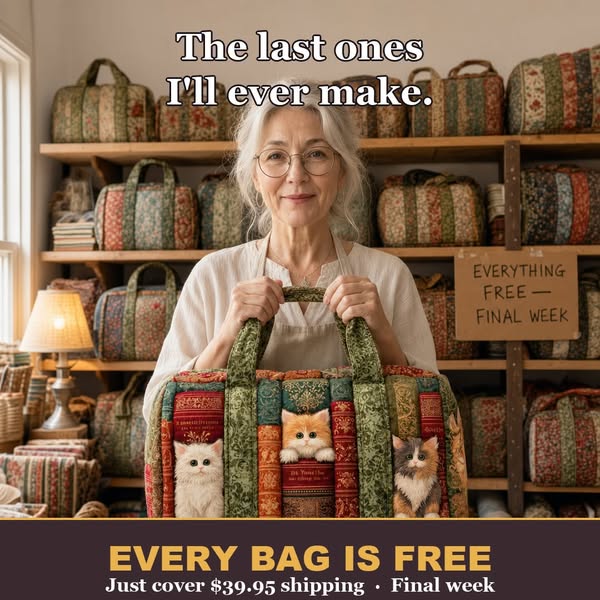 The last duffle bags I'll make