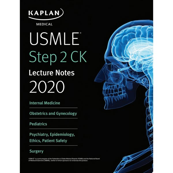USMLE Step 2 CK Lecture Notes 2020: 5-book set