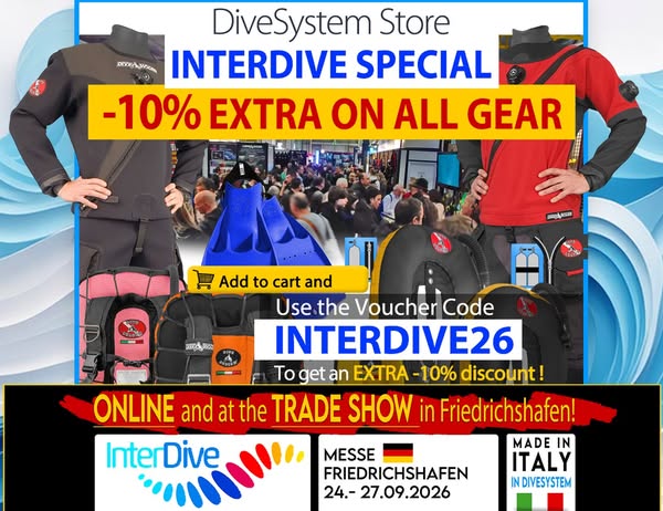 DiveSystem INTERDIVE Special EXTRA -10% discount!