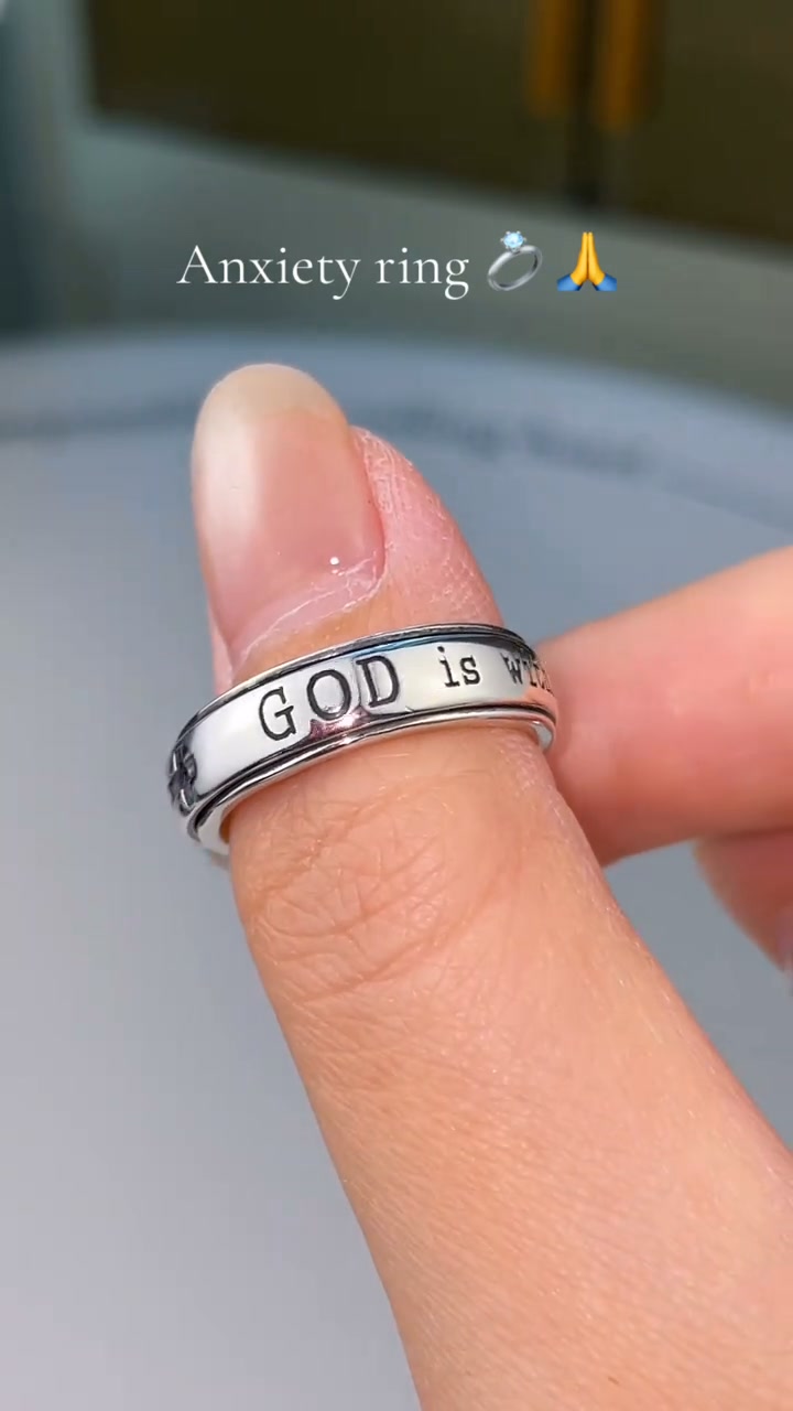 Christian Fidget Ring with