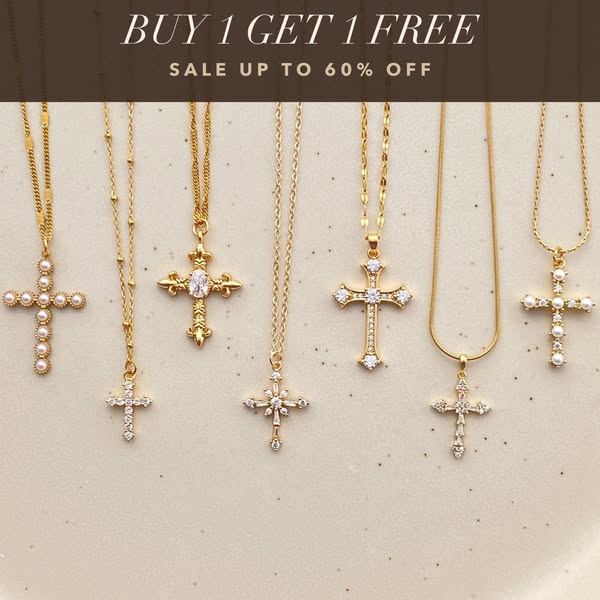 Buy 1, Get 1 FREE on all Christian jewelry — limited time.