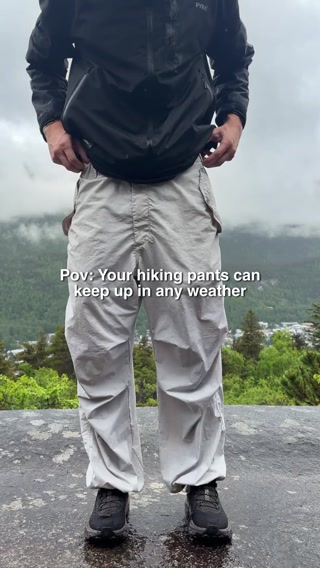 Nylon Parachute Pants By PYRA