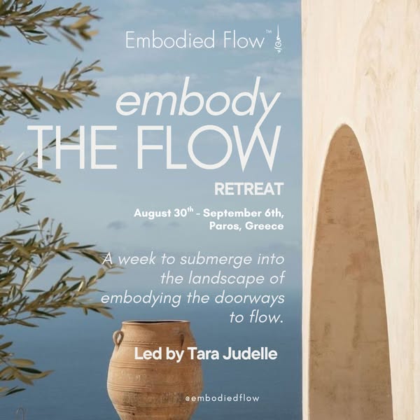 August 30 – September 6 | Embody the Flow Retreat in Paros
