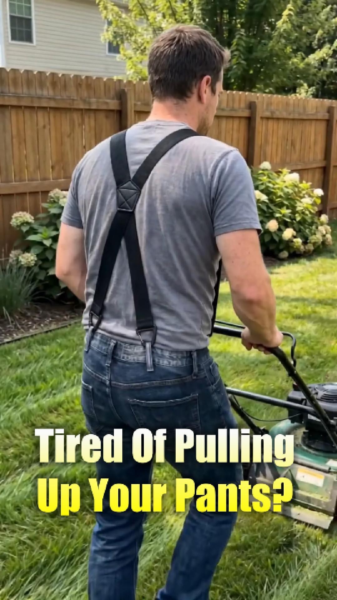 X-Back Adjustable Work Suspenders
