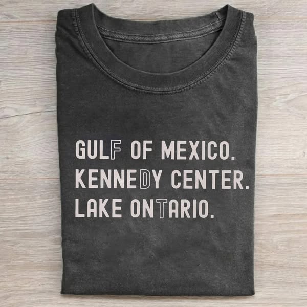FDT Lake Ontario Kennedy Center Funny Protest T-Shirt