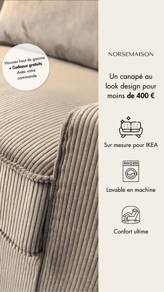 Une solution plus judicieuse que d'acheter un nouveau canapé.