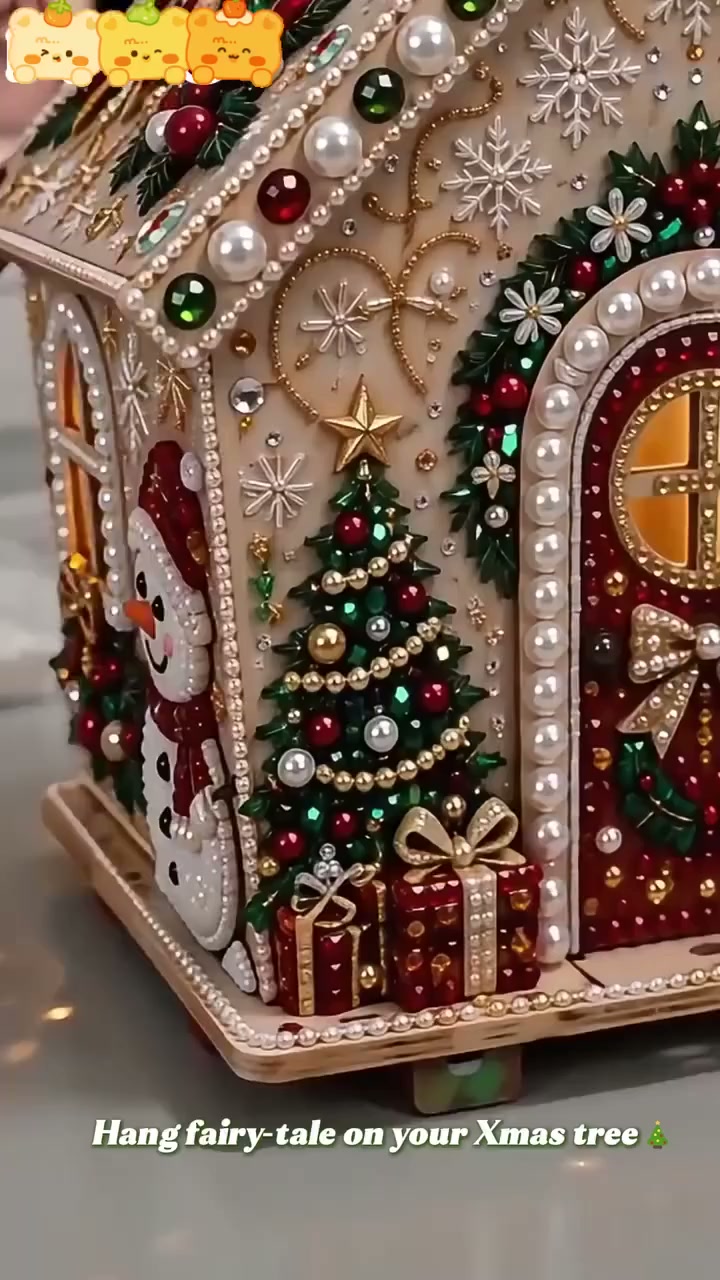 Last Day Special Price £19.99! 3D Pearl Art Christmas Kit — Sparkling DIY Holiday Decor
