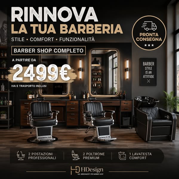 HDesign | Arredamento Parrucchiere e Barbiere