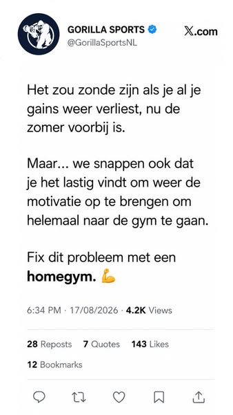 Terug in je ritme