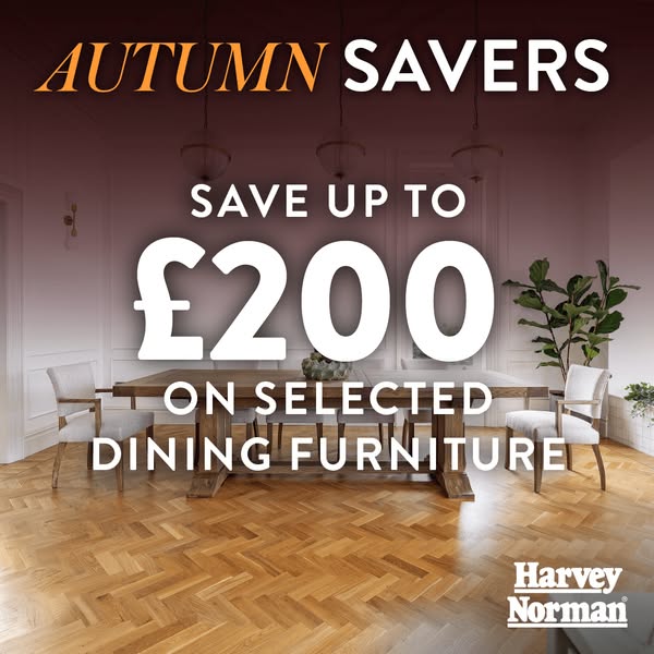 Up to £200 Off Dining Furniture