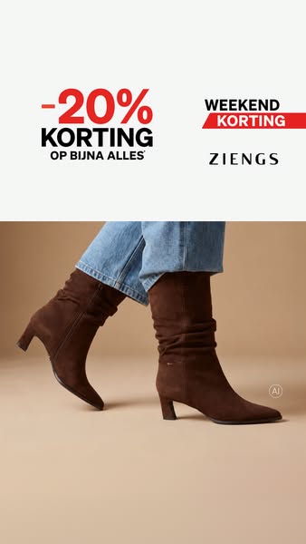 Shop dit weekend met 20% korting*