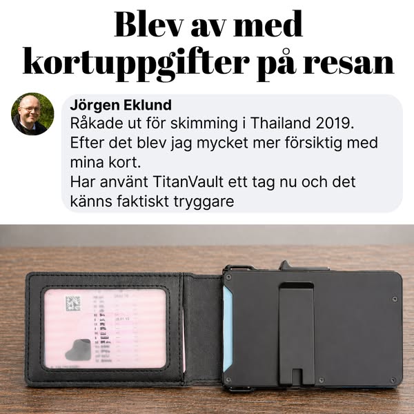 Kort i mobilen eller plånbok?