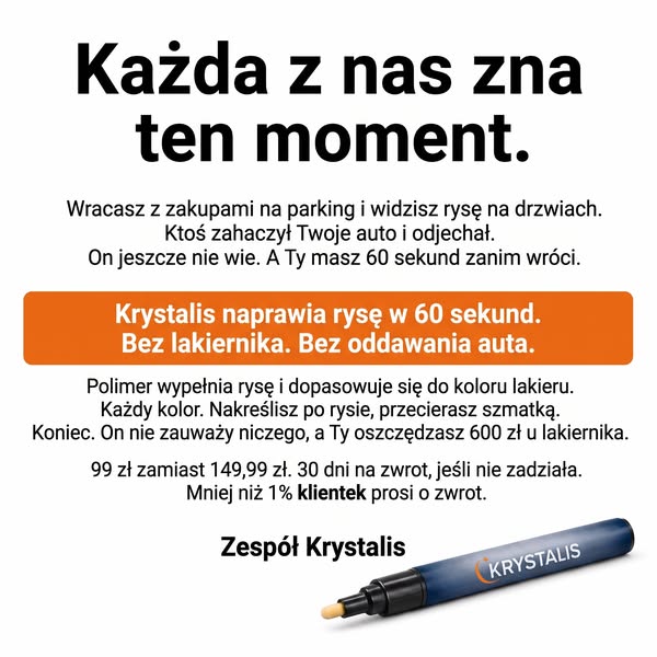 Usuń tę rysę raz na zawsze!
