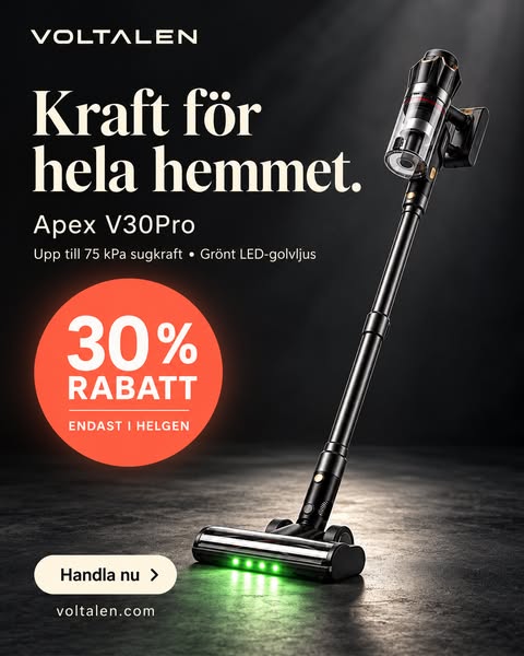 Apex V30Pro – 30 % rabatt