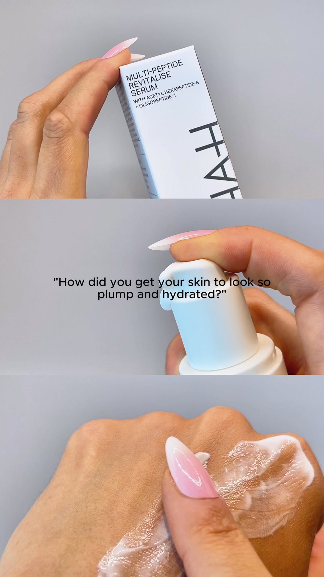 Instant plumping, lasting hydration
