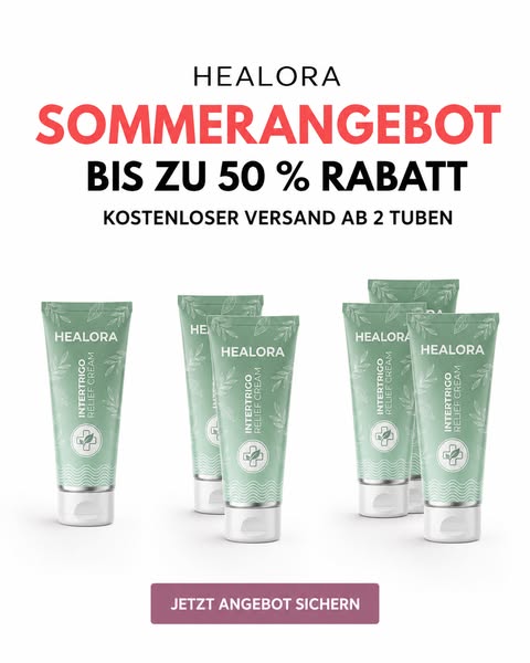 HELORA Creme zur Linderung von Intertrigo