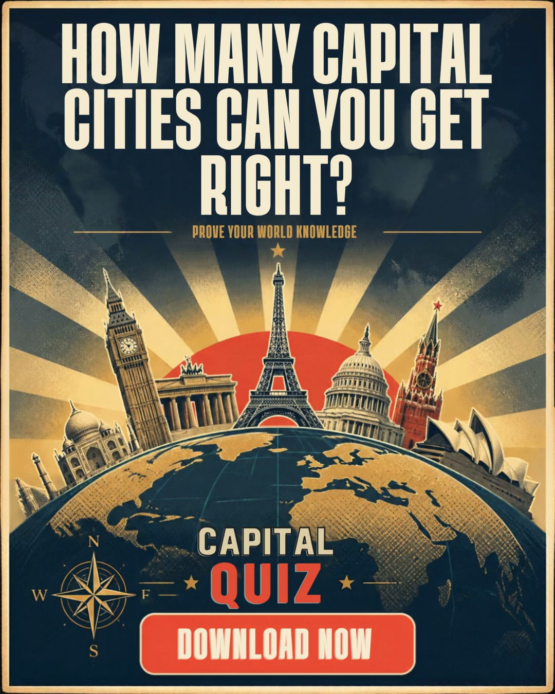 How Many World Capitals Can You Name?