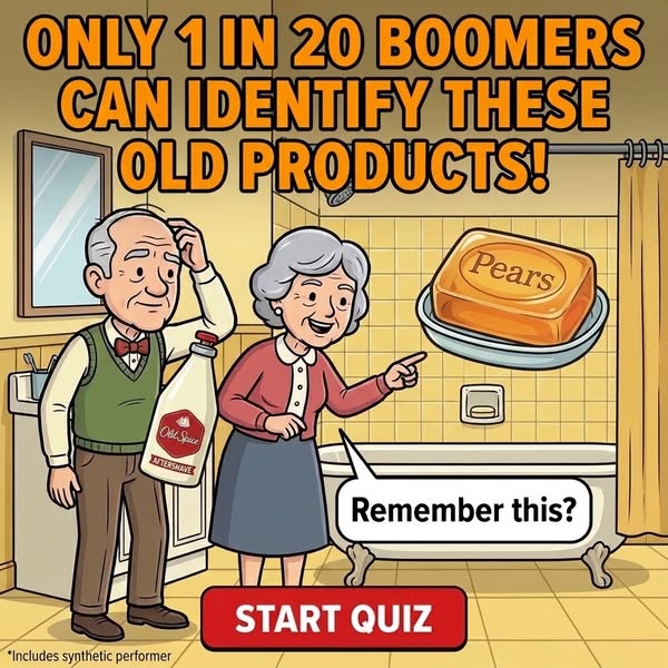 Old Bathroom Products Everyone Used