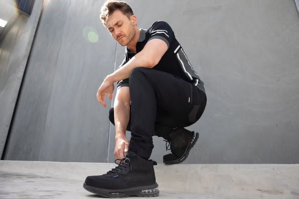 BAD FLIGHT™ ZIP SIDE SAFETY WORK BOOTS