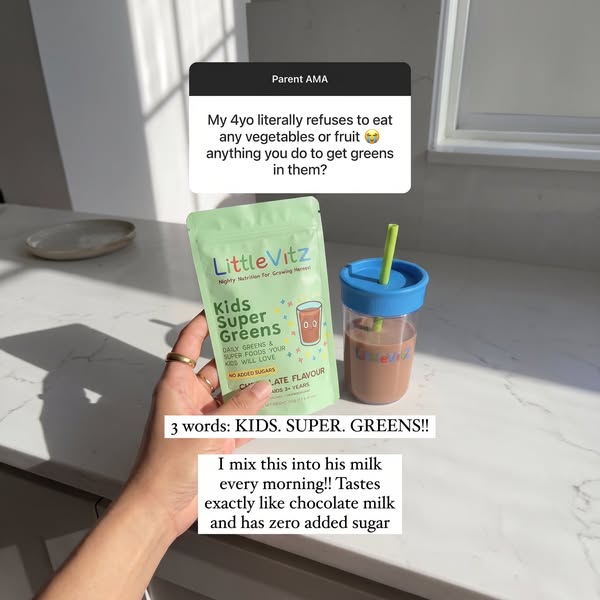A MUST for parents who's kids aren't getting enough nutrients