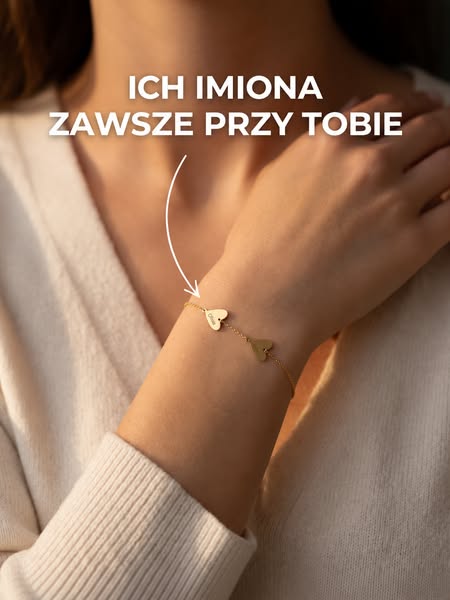 50% na personalizowaną biżuterię