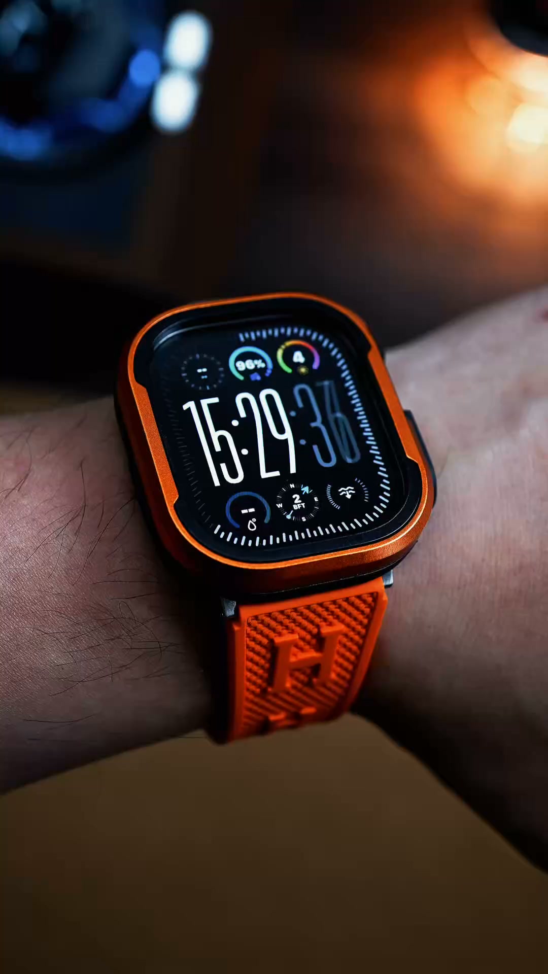 Holiday Weave Silicone Band For Apple watch