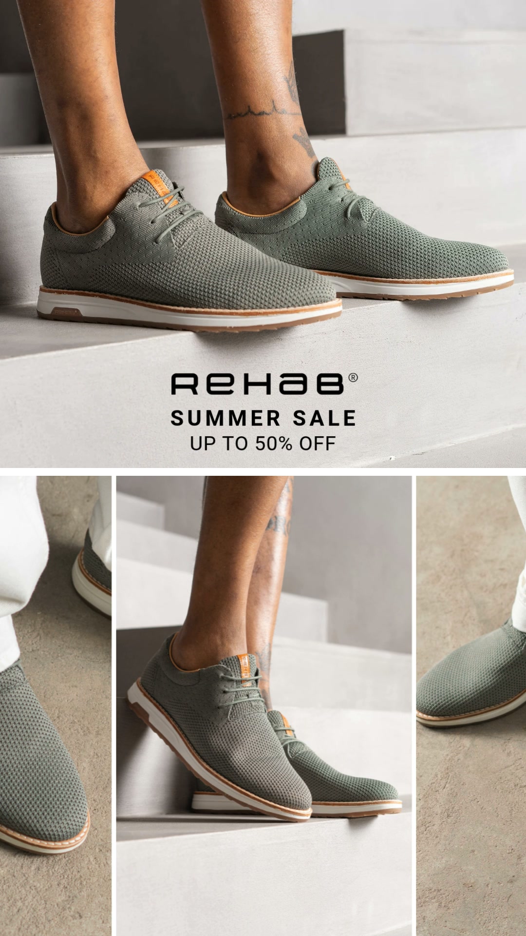 Mis de grote sale van Rehab niet.