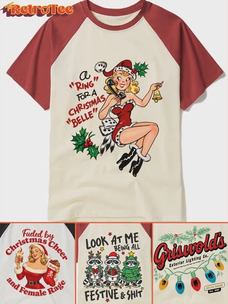 Vintage Christmas Tees Are Here