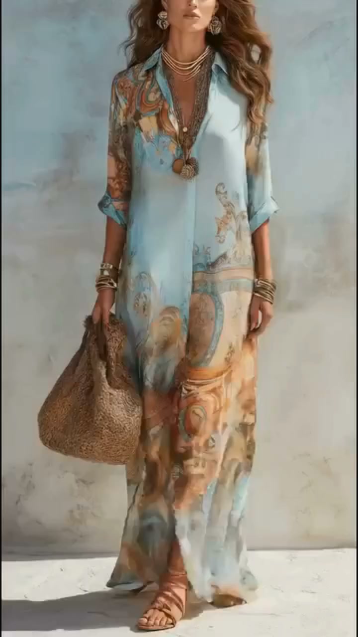 GINA - ABITO CAMICIA MEDITERRANEO