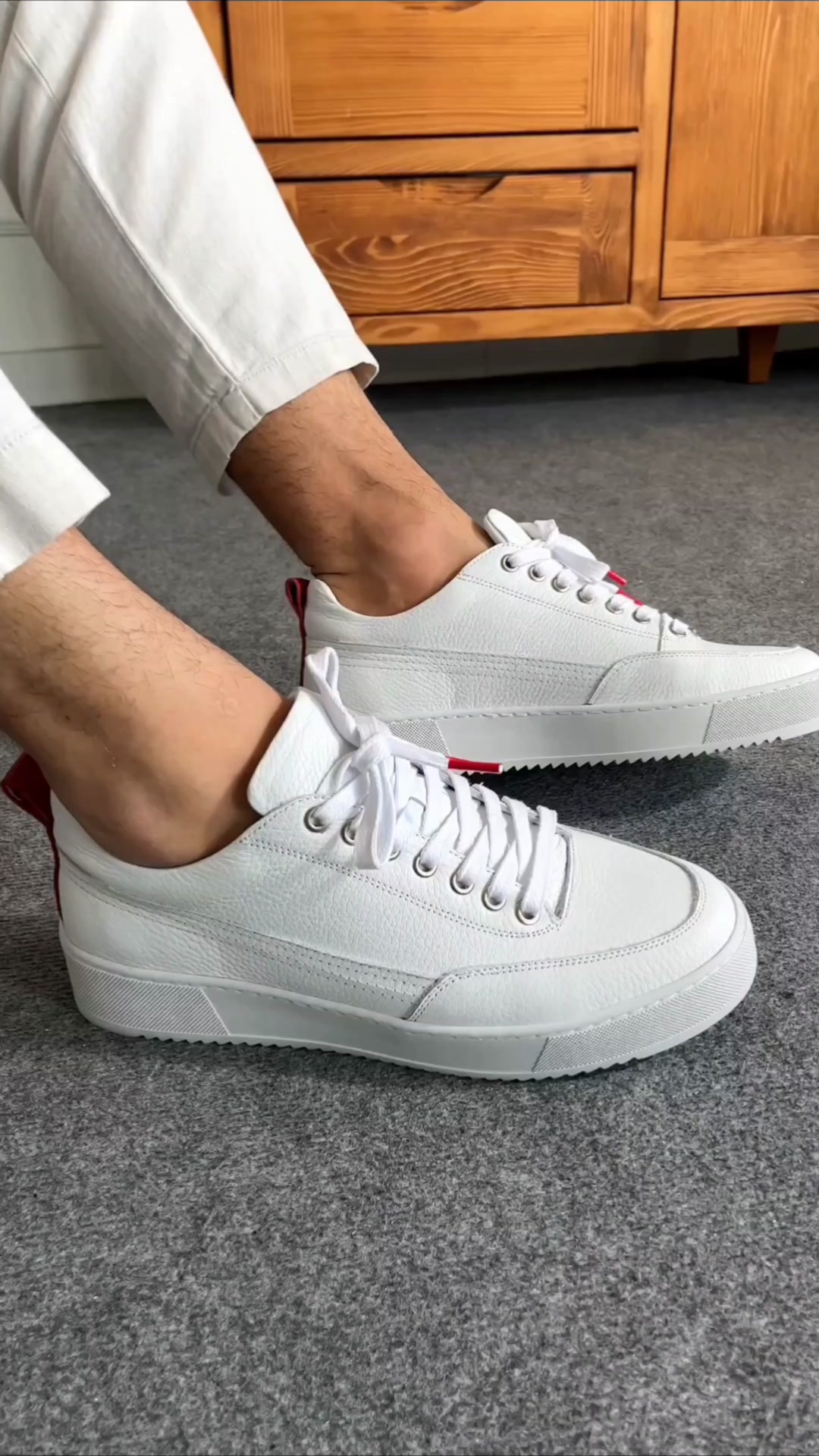 Premium Leather Sneakers for Everyday Style