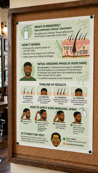Your hairline. Your call.