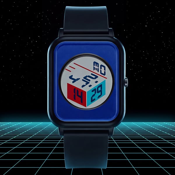 Square Digital Watch