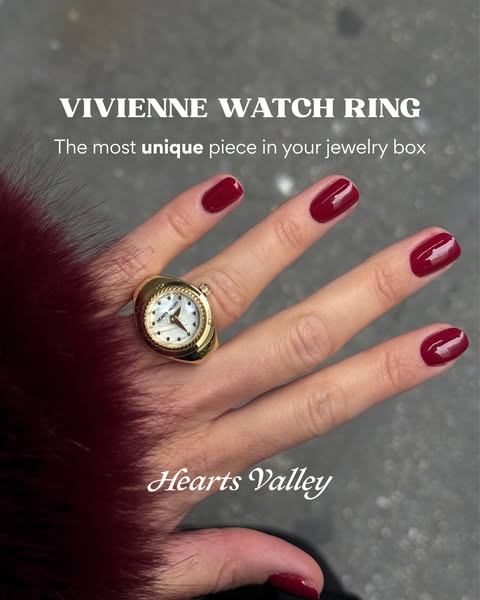 Vivienne Watch Ring