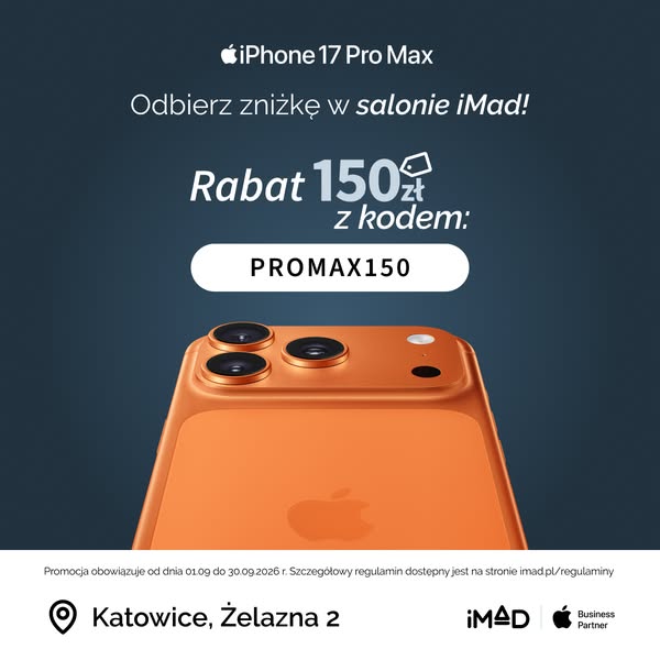 iPhone 17 Pro Max 150 zł taniej
