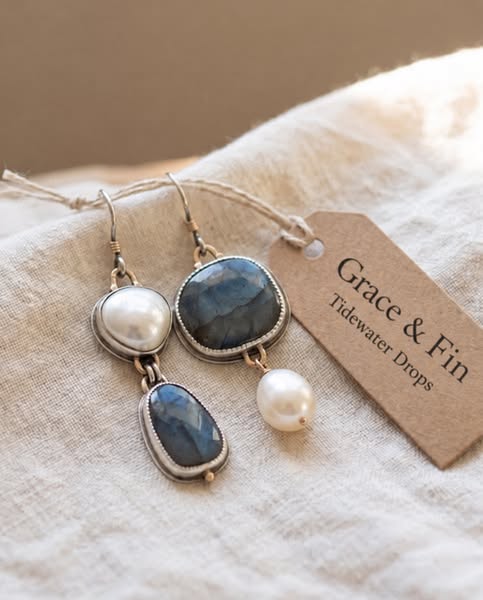 Earrings with a story