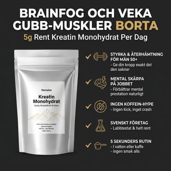 För män som vill känna sig skarpare igen