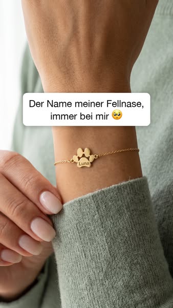 Gravieren Sie den Namen Ihres Haustiers