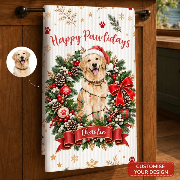 Personalised Kitchen Towel