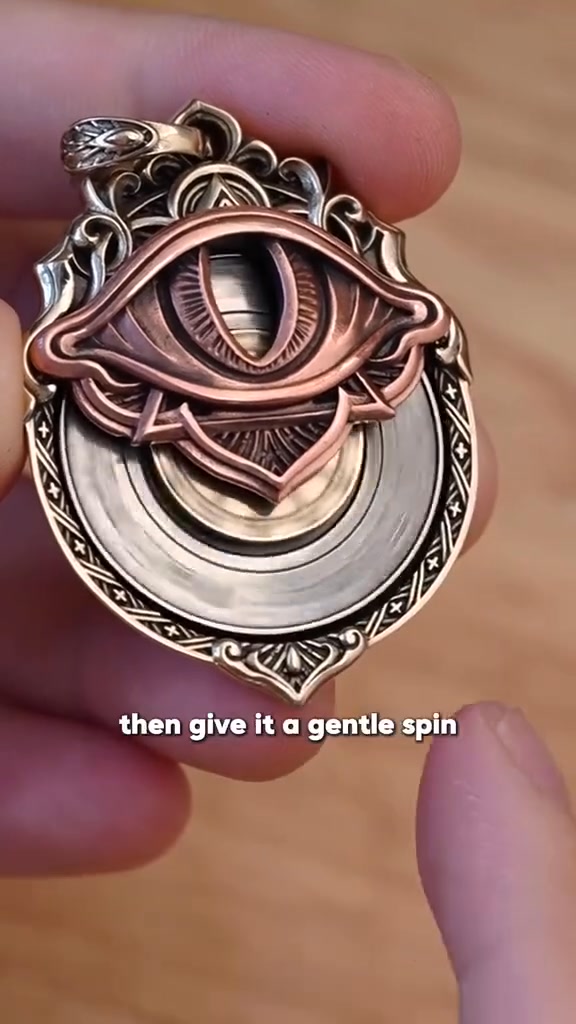 Handmade Tarot Vision Pendant: Connect to Cosmic Wisdom Anytime（Cheat Sheet Included)